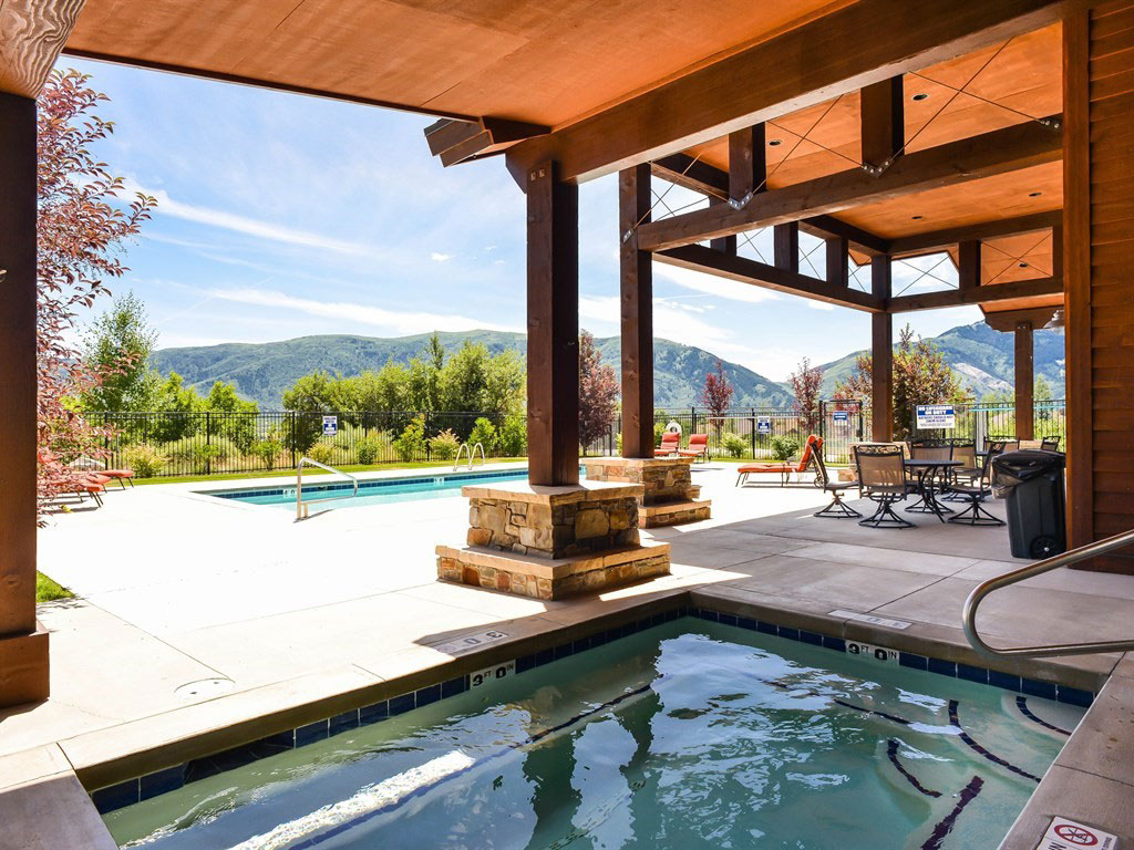 clubhouse-hot-tub Aerial photo of the Fairways, Eden, UT